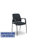 PIQUERAS Y CRESPO FOROL Pack 4 sillas Opti519 respaldo malla negra asiento tela negra
